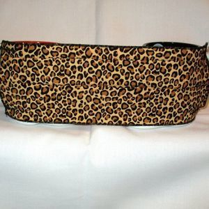 Face Mask Animal Print Brown and Orange